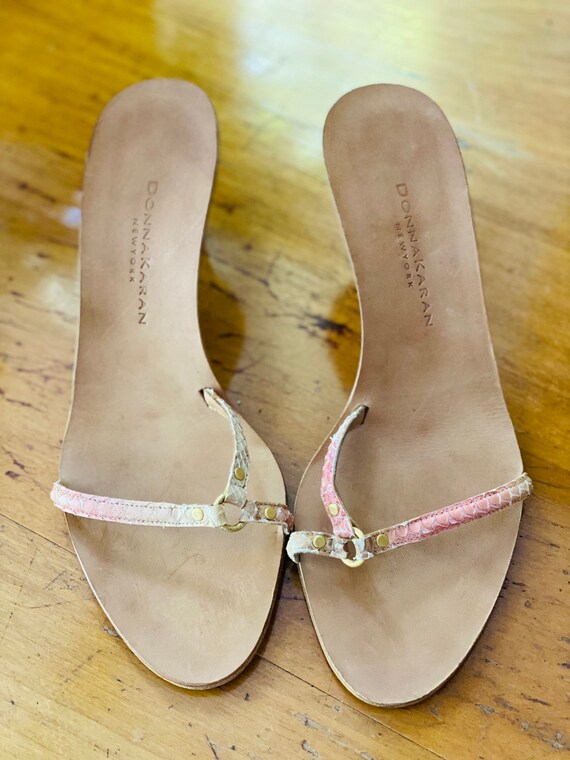 Donna karan mules hot sale