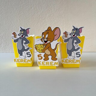 Seyal® Stendardo Per Feste Tom & Jerry – Decorazione Da Parete 6 Piedi (180cm) X 14/15cm, Per Compleanni A Tema
