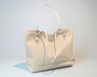 Handmade Straw Beach Tote – Large Capacity Shoulder Bag for Women, Casual Woven Summer Shopper
