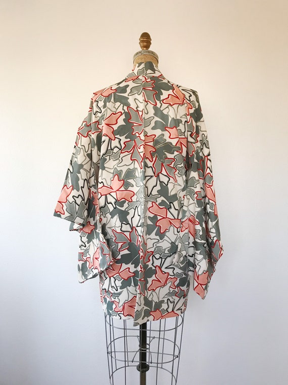 vintage silk kimono / vintage kimono jacket / Och… - image 9