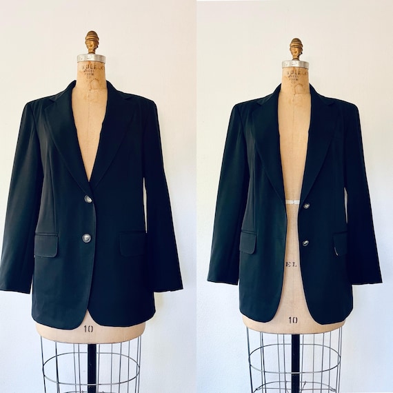 DKNY jacket / vintage wool blazer / Italian wool blazer