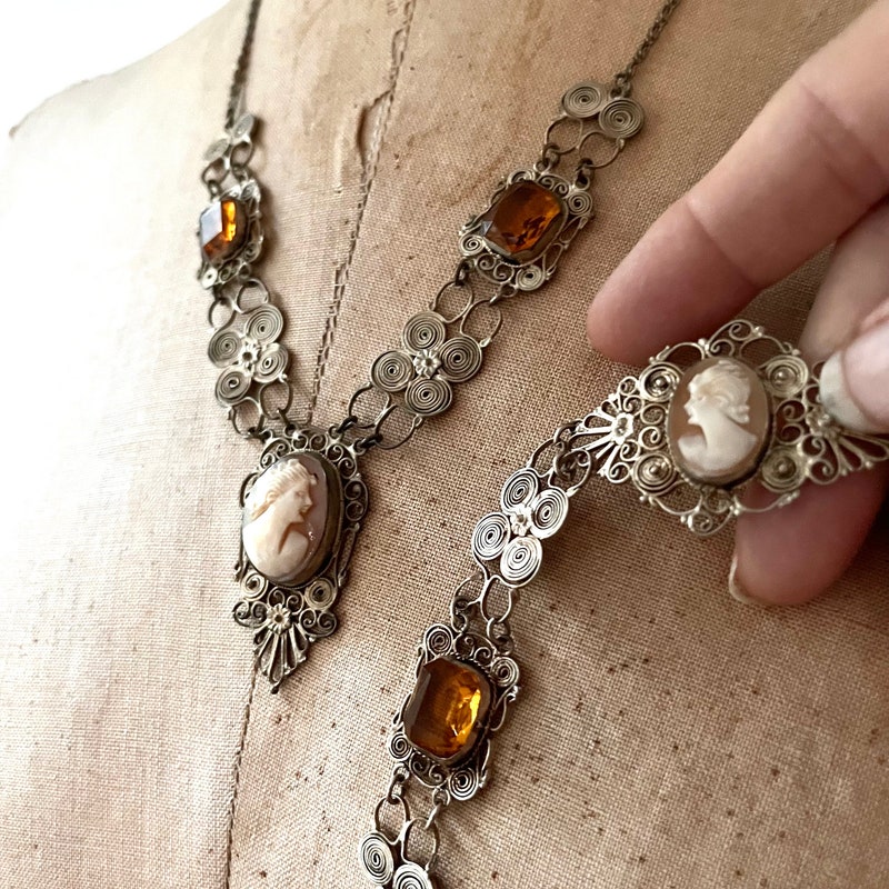 Cameo Italiano 18K Gold Plated 