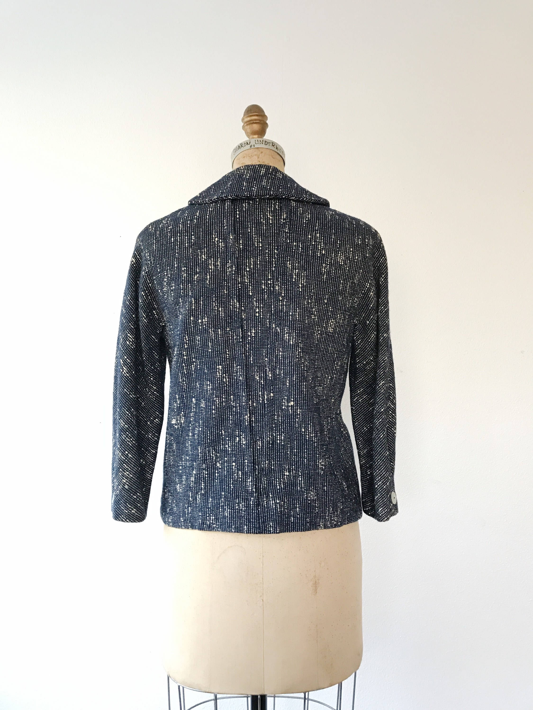 vintage jacket / vintage tweed jacket / 60s Dublin Tweed jacket
