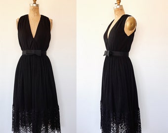 60s vintage dress / vintage lace dress / Lilli Diamond dress