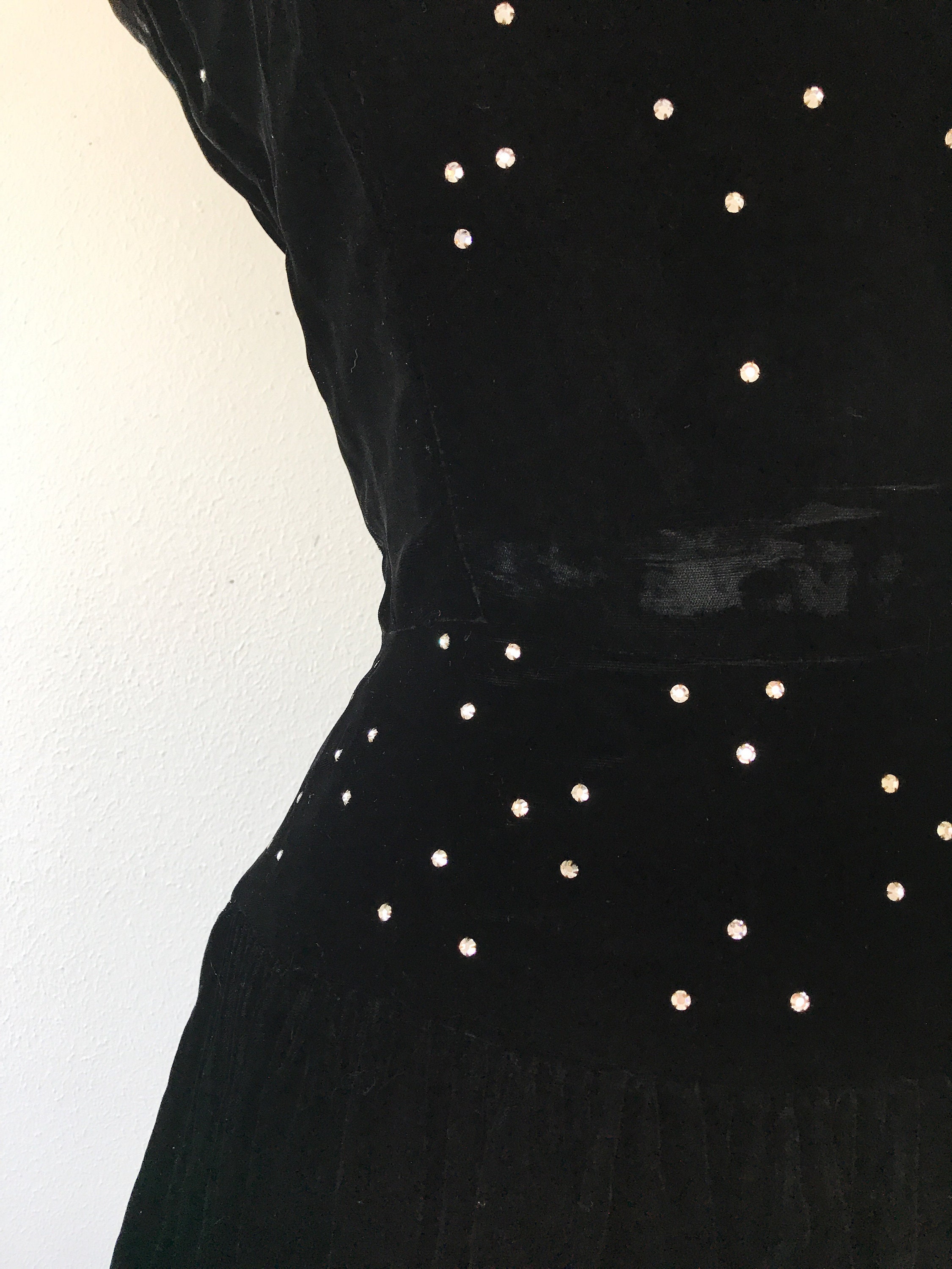 STARLIT Velvet Dress midnight