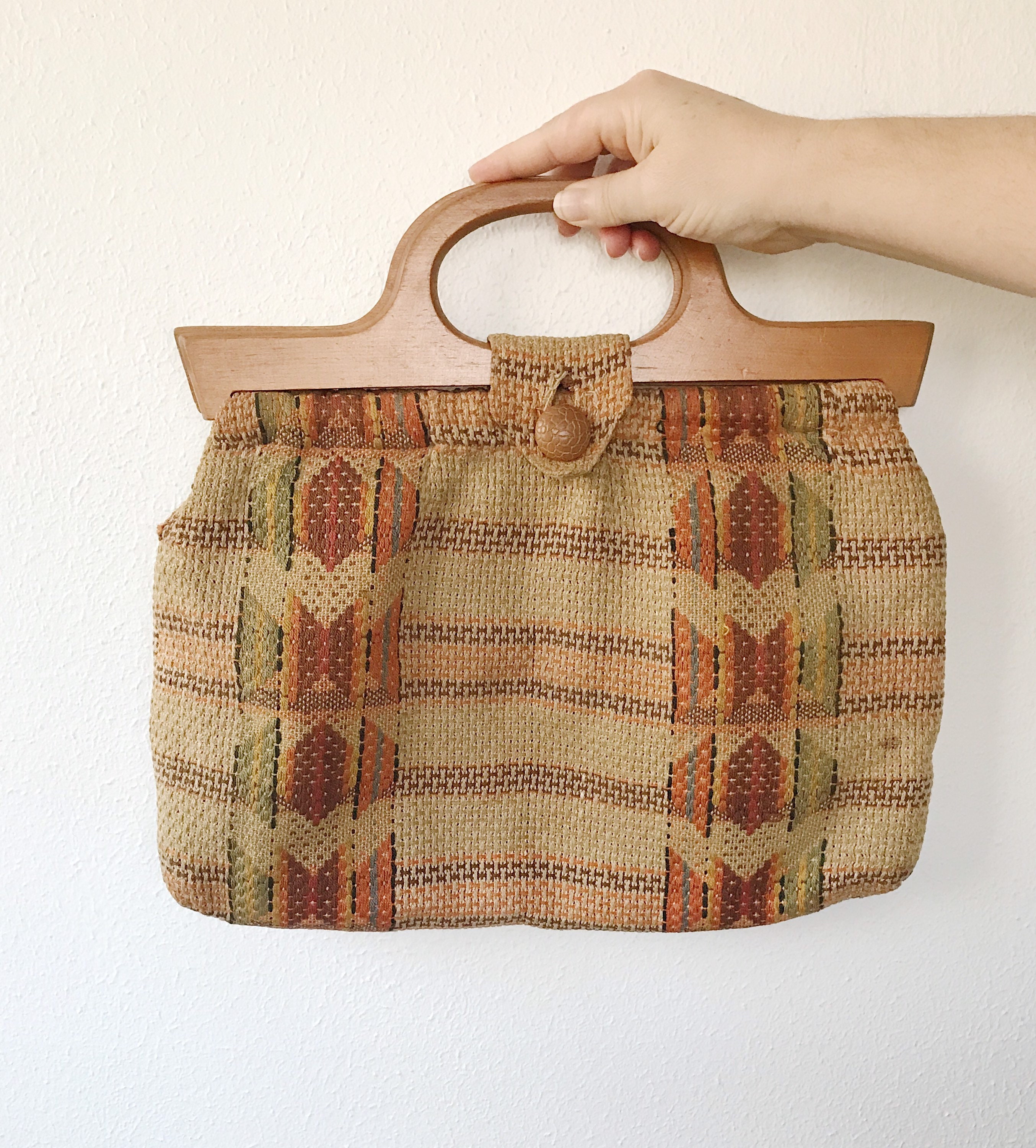 Vintage Inspiration Upcycled Denim Tote Bag | TRAVELTELI