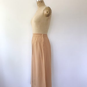 1950s vintage skirt / vintage walking skirt / gabardine sportswear skirt image 5