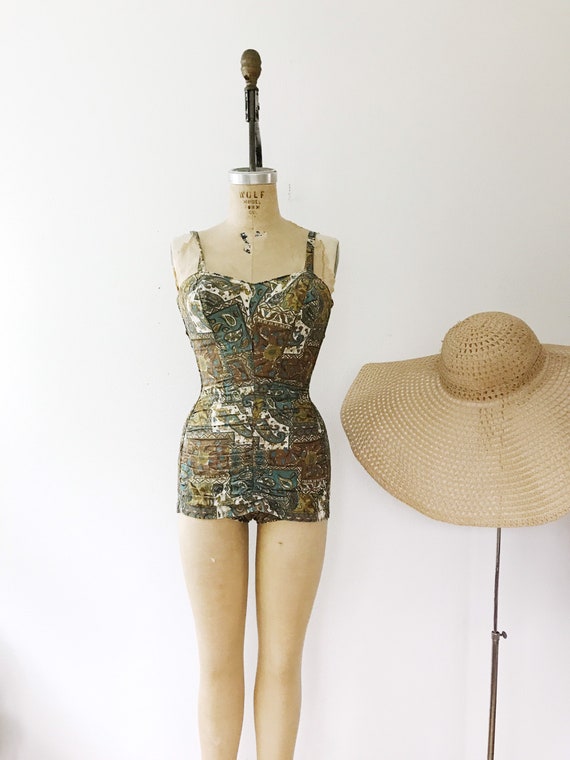 vintage swimsuit / vintage Jantzen swimwear / 50s… - image 10