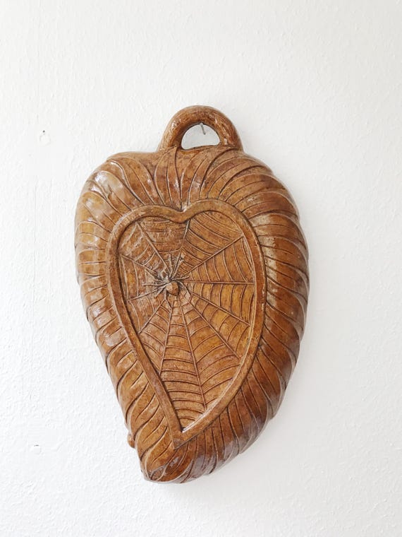 Sirocco bowl / wooden leaf bowl / decorative Spider bowl