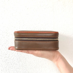 Loewe lederen Tas / vintage reistas / Loewe jaren 90 reistas