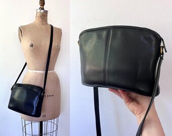 Vintage Coach Bleecker Bag 9309 Black Leather Shoulder Bag