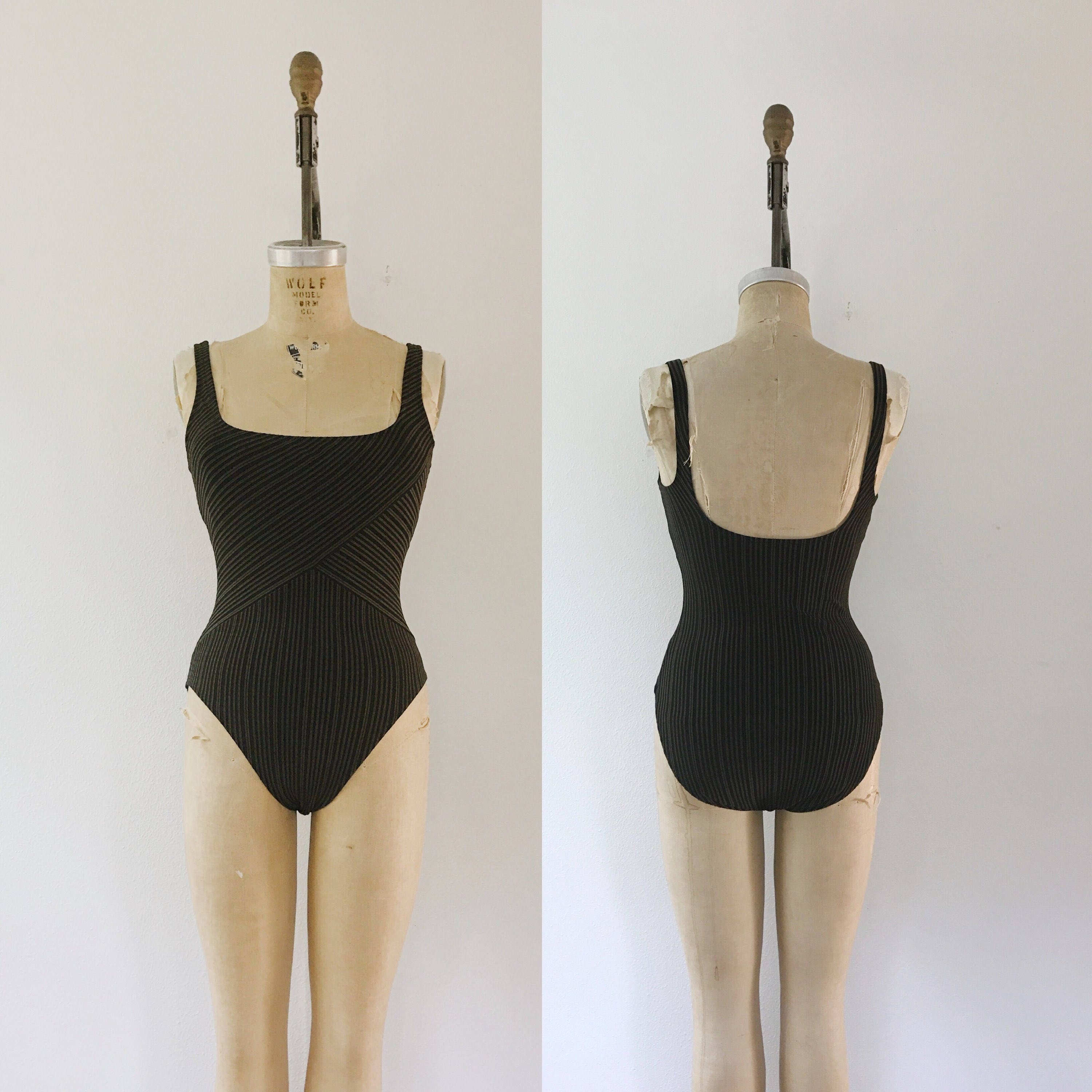 vintage swimsuit / vintage swimwear / Gottex Maillot
