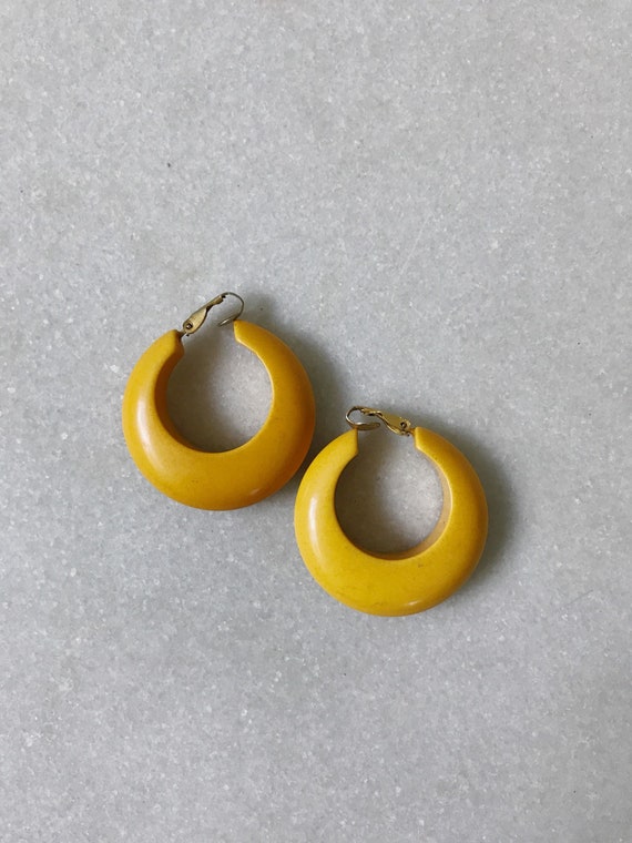 SALE Mullein earrings / vintage earrings / vintag… - image 5