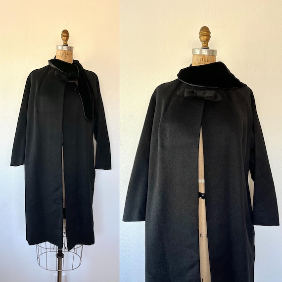Lilli Ann Coat / vintage wool coat / Lilli Ann Matinee Coat