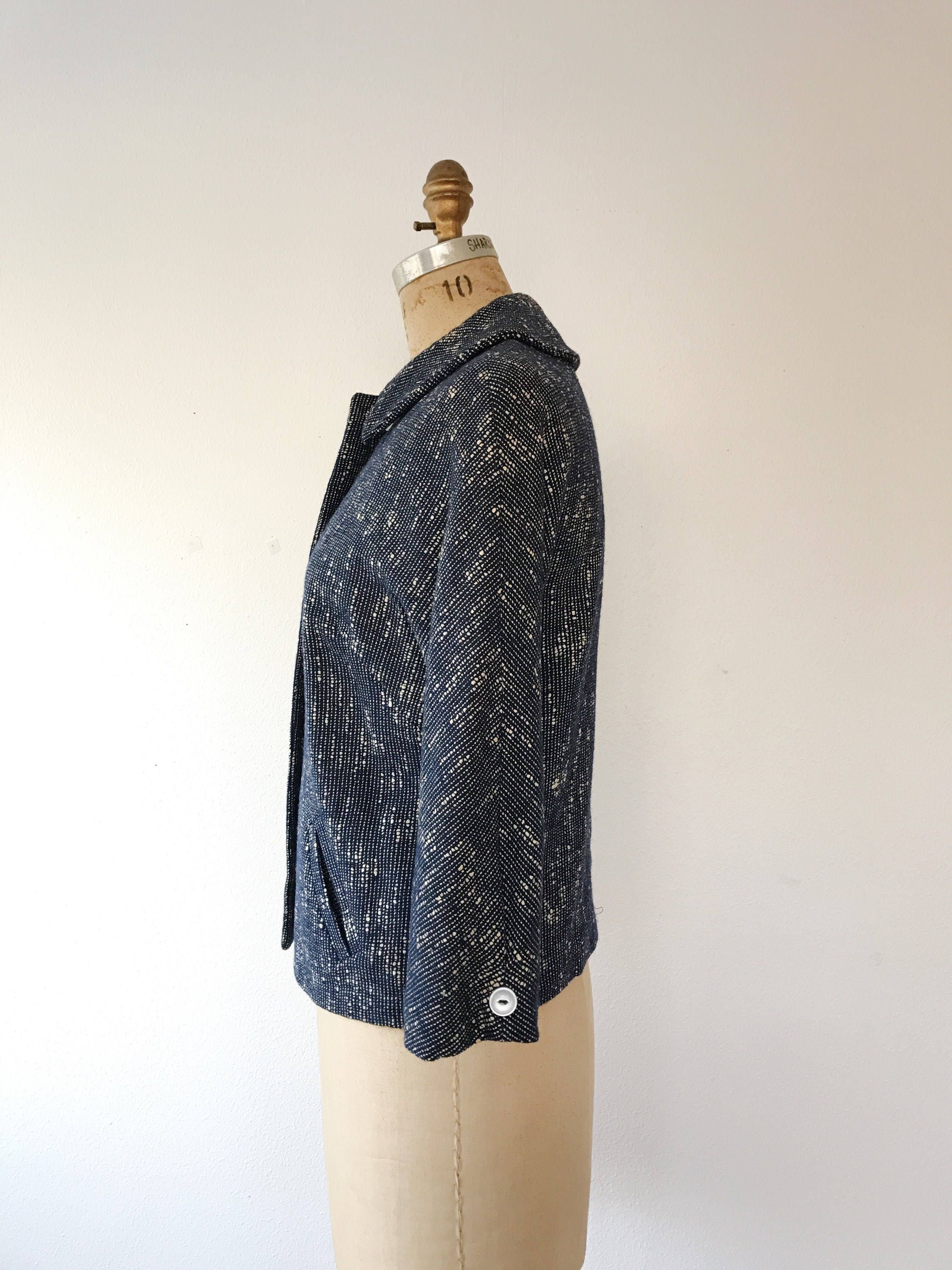 vintage jacket / vintage tweed jacket / 60s Dublin Tweed jacket