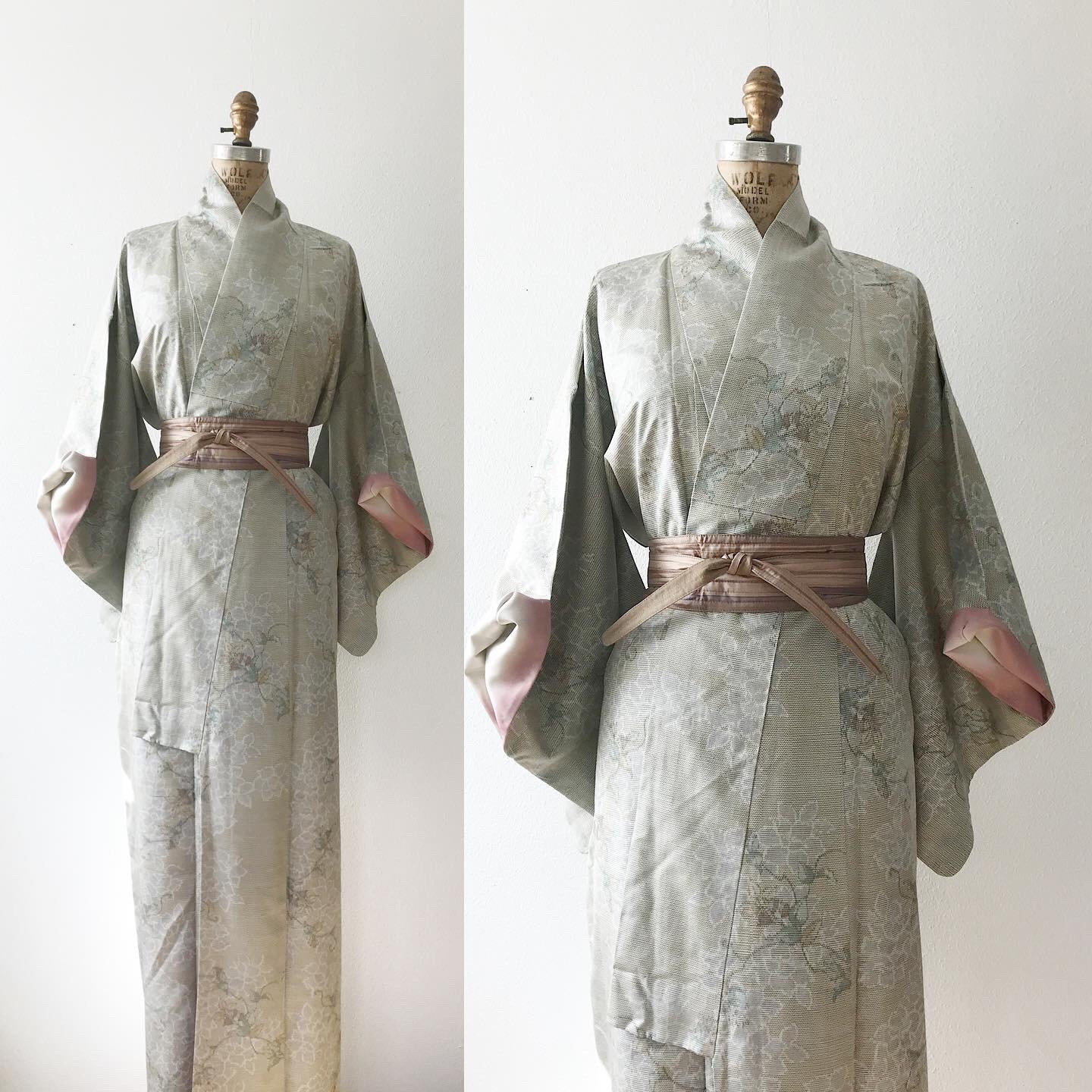reserved for Bertie Katij kimono / kimono robe / vintage silk Kimono