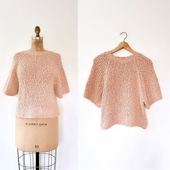 Eveline sweater / raglan knit sweater / Chaus vintage sweater