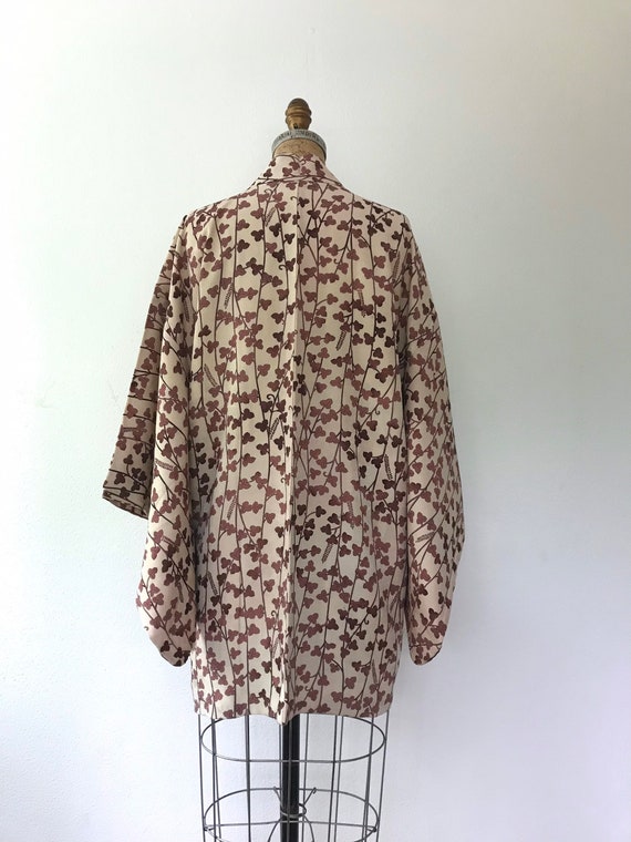 vintage silk kimono / vintage kimono jacket / Bud… - image 8