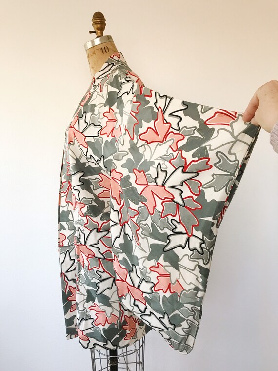 vintage silk kimono / vintage kimono jacket / Och… - image 5