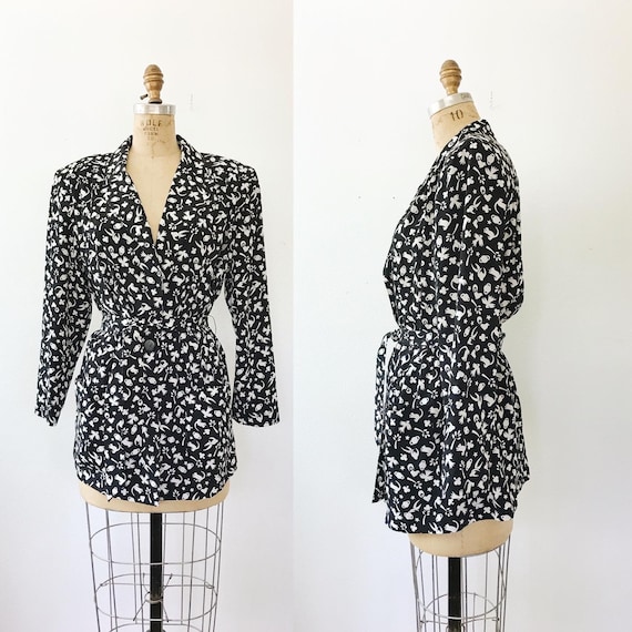 vintage blazer / vintage 80s blazer / Totems Blazer
