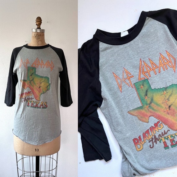 vintage t shirt / 80s t shirt / Def Leppard shirt