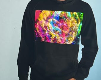 Sweatshirt unisex supply hoodie 3/4 sleeve baseball shirt pullover hoodie t-shirts