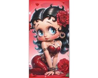 Classic Canvas Wall Art featuring Retro Glam Design, Perfect for Home Decor, Bedroom, Living Room, Gift