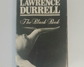 El libro negro firmado, primera edición del Reino Unido, por Lawrence Durrell, 1973, tapa dura