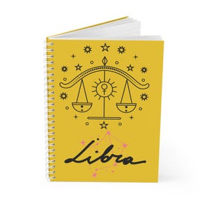 Libra Spiral Notebook