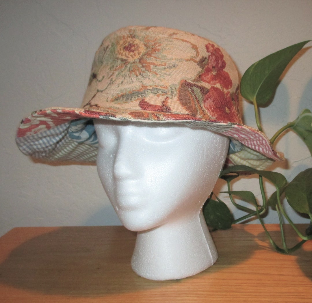 REVERSIBLE Bucket Hat ONE SIZE Fits All - Etsy display picture 1