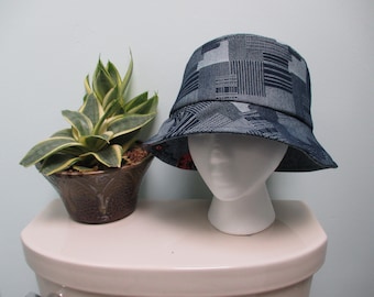 REVERSIBLE Bucket Hat ONE SIZE Fits All - Etsy display picture 1
