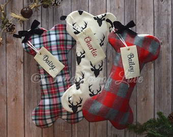 personalized plaid flannel dog stockings dog bone christmas stocking stocking for dogs rustic plaid dog stocking deer dog stocking - Dog Stockings For Christmas personalized plaid flannel dog stockings dog bone christmas stocking stocking for dogs rustic plaid dog stocking deer dog stocking - Dog Stockings For Christmas