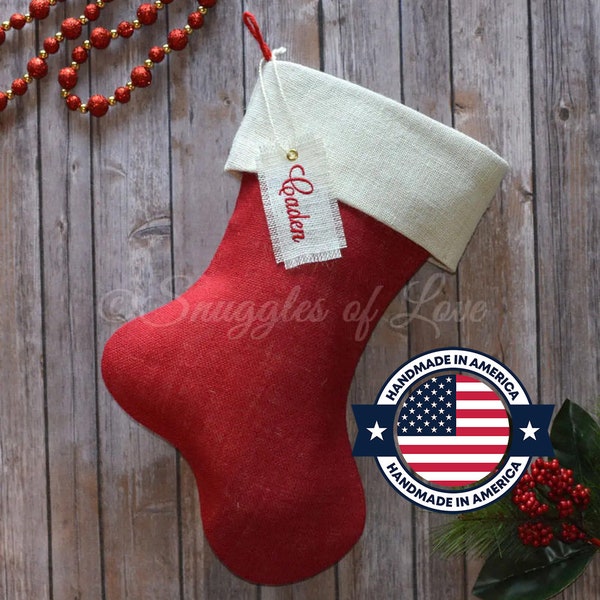 Burlap Stocking - Etsy