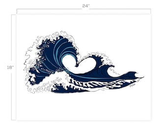 Love Wave Downloadable Print 18" x 24"