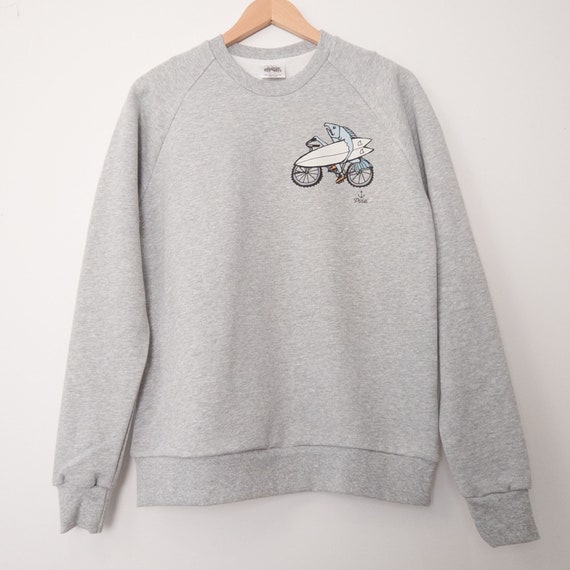 salmon crewneck
