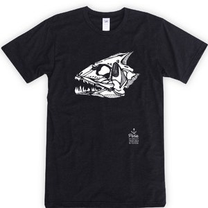 Fish Skull Unisex T-Shirt image 1