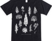 Tree Species of Vancouver Island Unisex T-Shirt