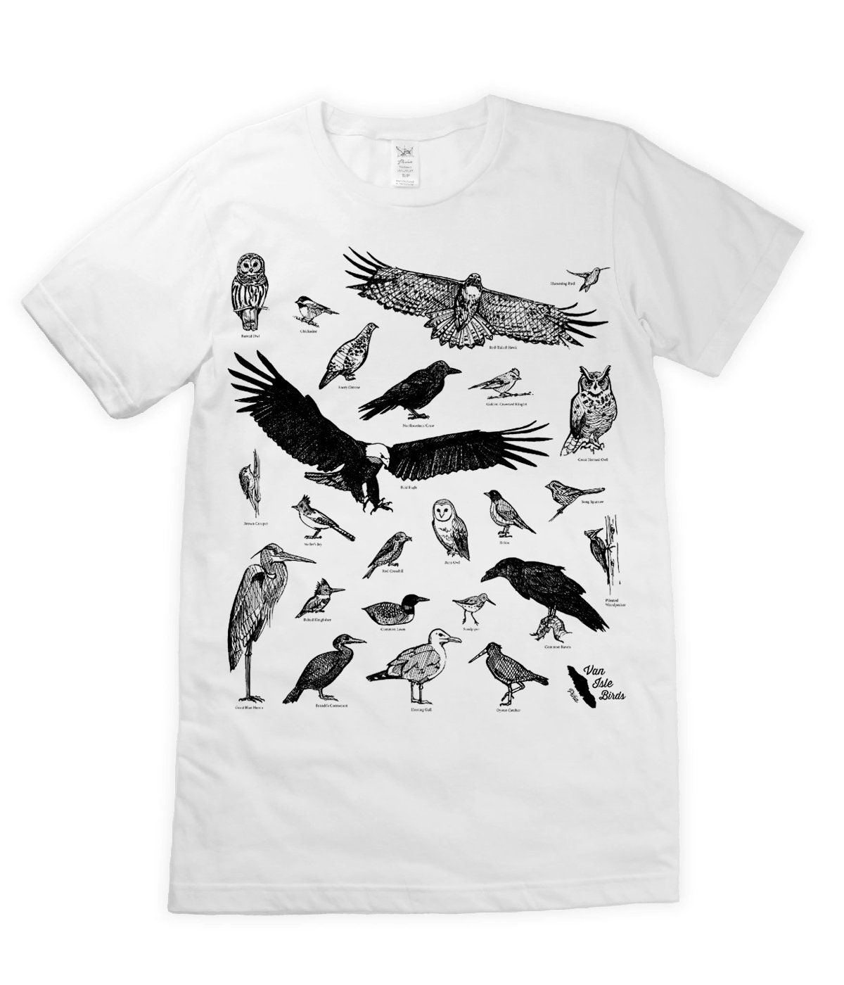 【QUARTERSNACKS】 Wildlife Tee / White Quartersnacks – Palm Isle Skateshop