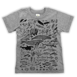 Species of Ucluelet on Kids T-shirt image 1