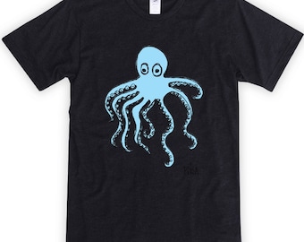 Squiggly Octopus Unisex T-Shirt