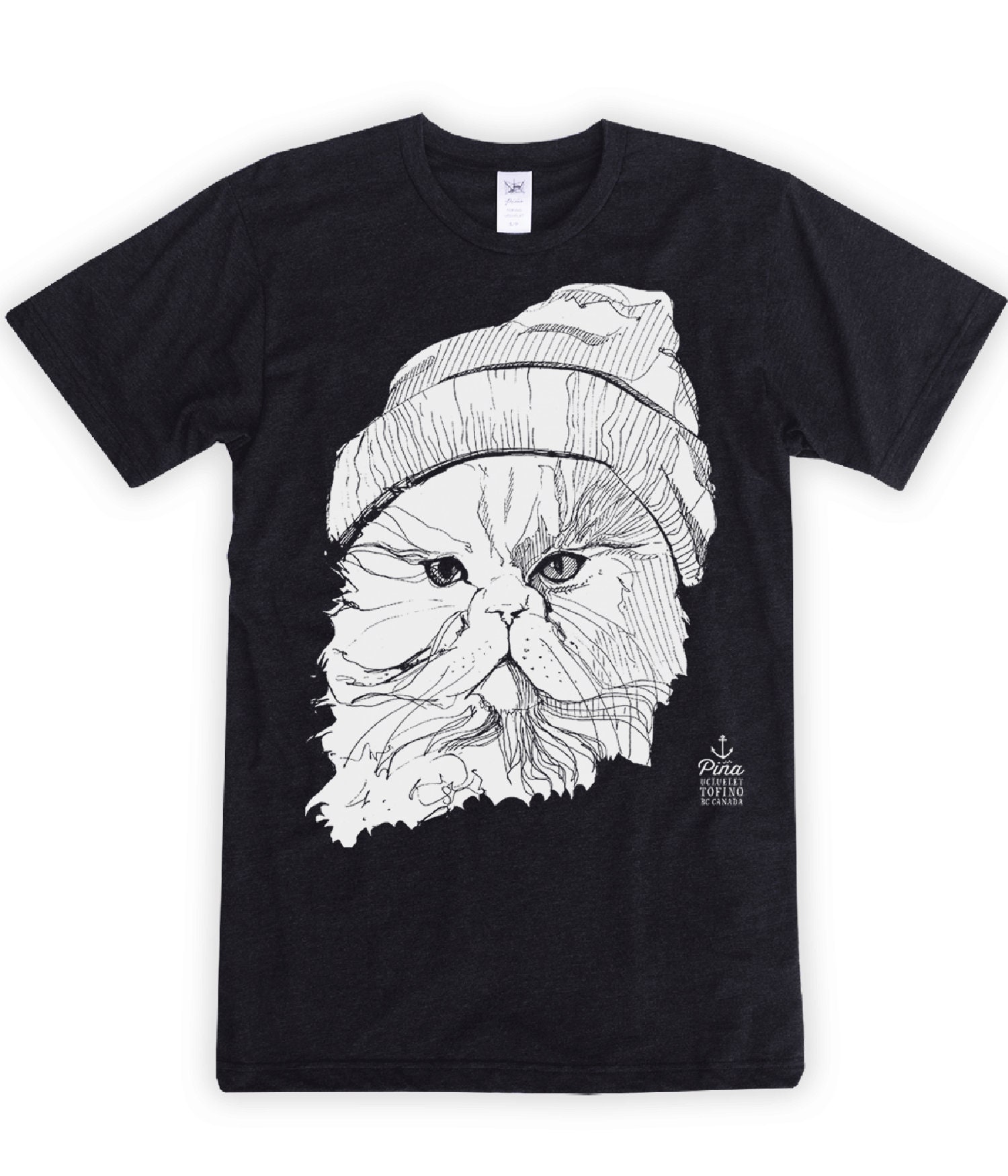 Cat in Toque Unisex T-shirt - Etsy
