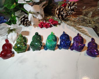 Cat Resin Pen Stand
