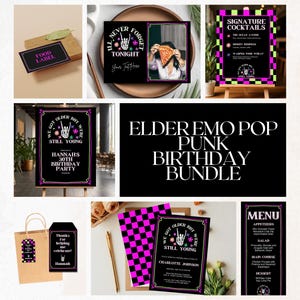 Elder Emo Pop Punk Geburtstags-Bundle, Wir wurden älter, aber wir sind immer noch jung, 30