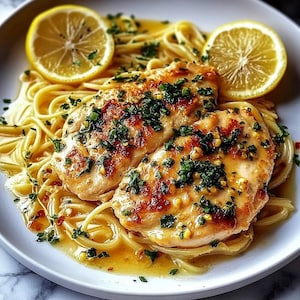 Frango Piccata – Picante, amanteigado e elegante | Receita para download instantâneo