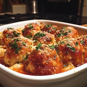 Receita de Almôndegas de Frango Assado com Ricota Baixar