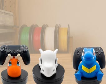 Controller Display Stand | Premium 3D Printed Gaming Holder | Inspired Desk Organizer | PS5 | PS4 | Xbox | Fan Art