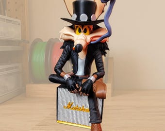 Coyote Rock Legend Inspired Figure | Premium 3D Printed Collectible | Collector Display