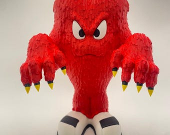 Retro Hair Monster Collectible Figure Gosamer– Cartoon Inspired 3D Printed Desk Decor