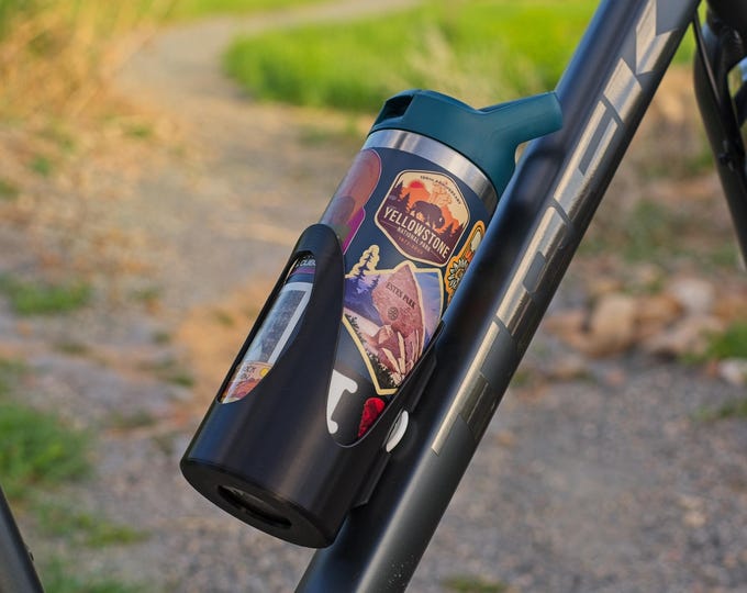 Featured listing image: Yeti Rambler Bottle Bike Mount with Airtag Holder (18oz & 26oz) – Secure Fit for Cycling and Adventure