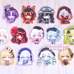 Manosaba Stickers [SPOILERS/ネタバレ] | Mahou Shoujo no Majo Saiban Bild 1